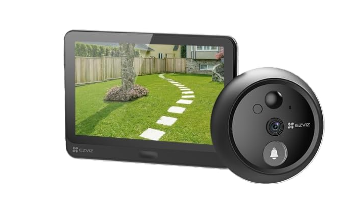 EZVIZ DP2C 1080P Wi-Fi Wire-Free Peephole Doorbell Camera